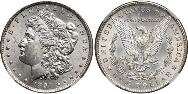 1 Долар США (1776 - ) Срібло 