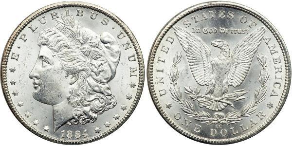 1 Долар США (1776 - ) Срібло 