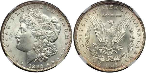 1 Долар США (1776 - ) Срібло 