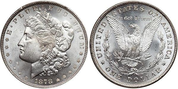 1 Долар США (1776 - ) Срібло 