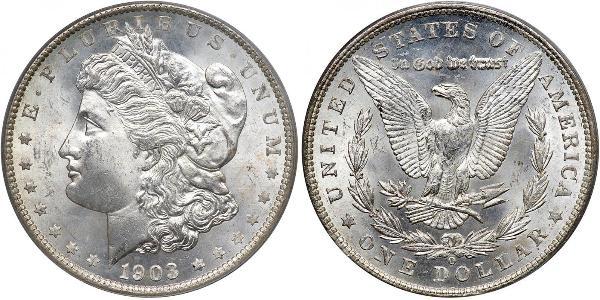 1 Долар США (1776 - ) Срібло 