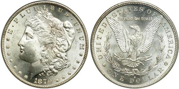 1 Долар США (1776 - ) Срібло 