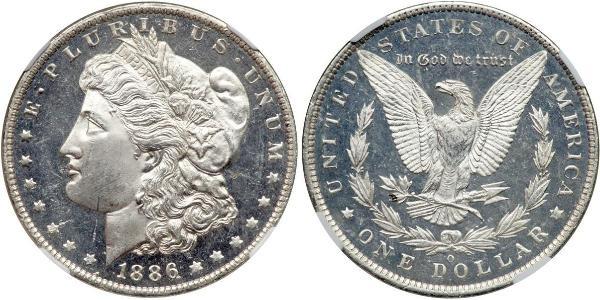 1 Долар США (1776 - ) Срібло 