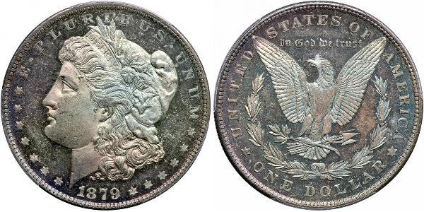 1 Долар США (1776 - ) Срібло 