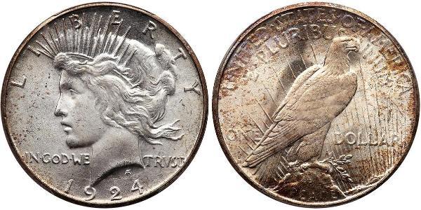 1 Долар США (1776 - ) Срібло 