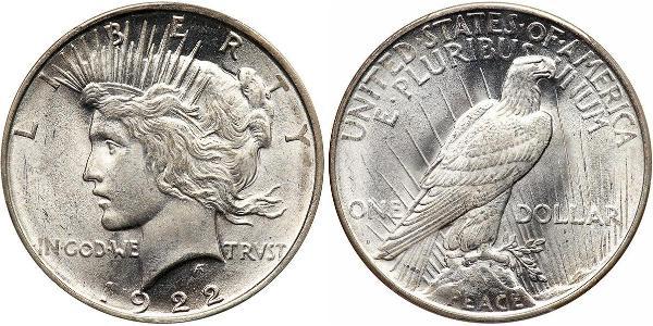 1 Долар США (1776 - ) Срібло 