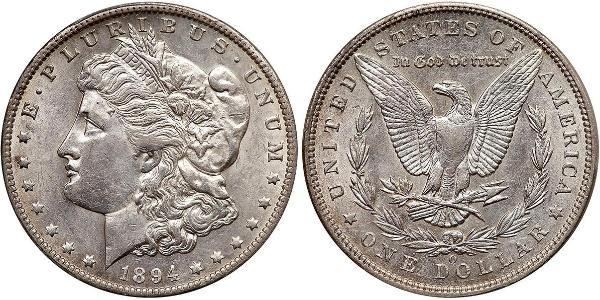 1 Долар США (1776 - ) Срібло 