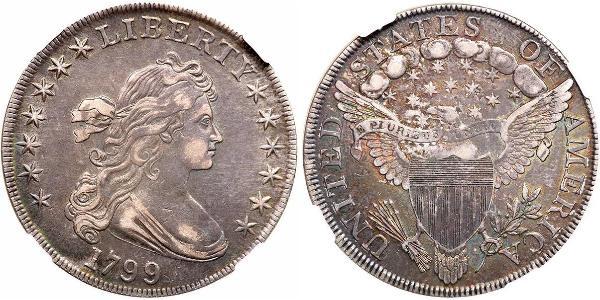 1 Долар США (1776 - ) Срібло Anne Willing Bingham (1764-1801)