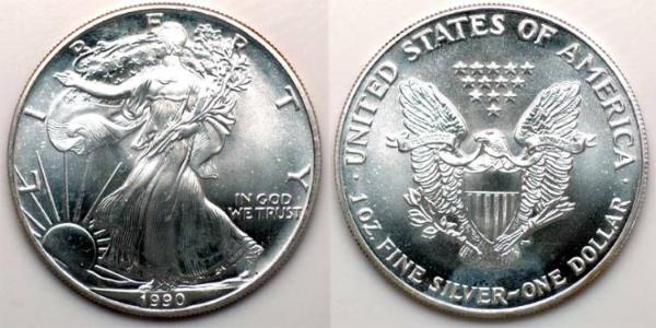 1 Долар США (1776 - ) Срібло 