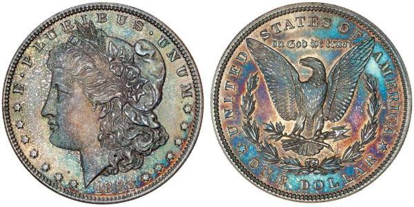 1 Долар США (1776 - ) Срібло 