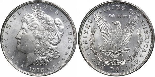 1 Долар США (1776 - ) Срібло 