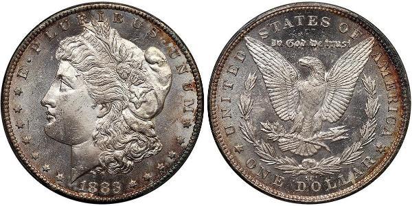 1 Долар США (1776 - ) Срібло 