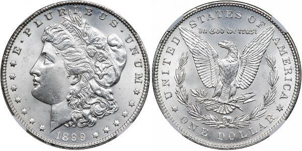 1 Долар США (1776 - ) Срібло 