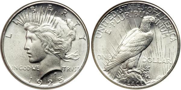 1 Долар США (1776 - ) Срібло 