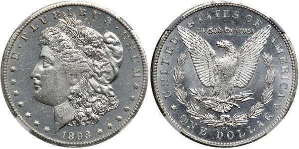 1 Долар США (1776 - ) Срібло 