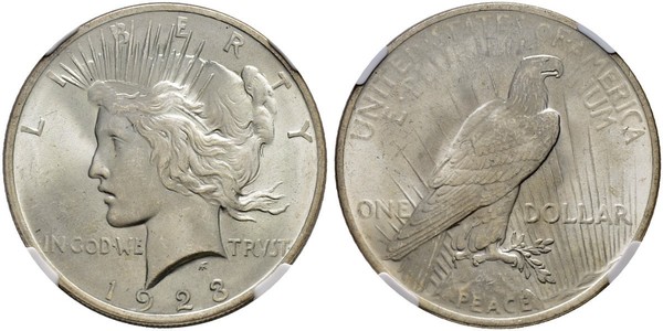 1 Долар США (1776 - ) Срібло 