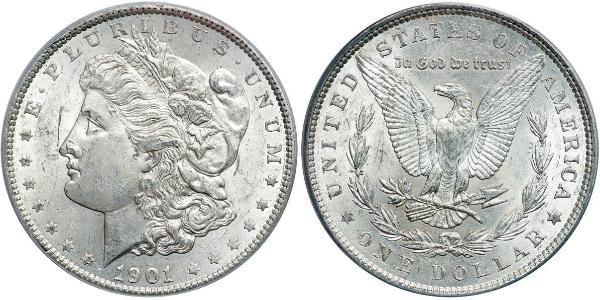 1 Долар США (1776 - ) Срібло 