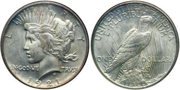 1 Долар США (1776 - ) Срібло 