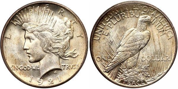 1 Долар США (1776 - ) Срібло 
