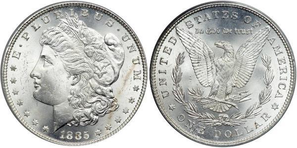 1 Долар США (1776 - ) Срібло 