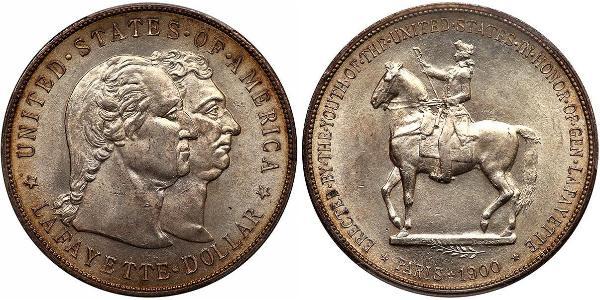 1 Долар США (1776 - ) Срібло 