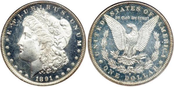 1 Долар США (1776 - ) Срібло 