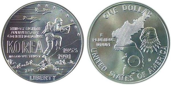 1 Долар США (1776 - ) Срібло 