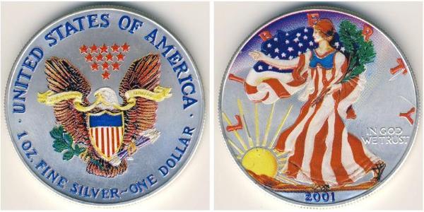 1 Долар США (1776 - ) Срібло 