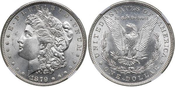 1 Долар США (1776 - ) Срібло 