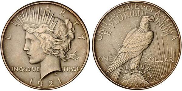 1 Долар США (1776 - ) Срібло 