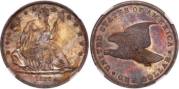 1 Долар США (1776 - ) Срібло 