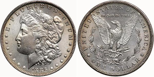 1 Долар США (1776 - ) Срібло 