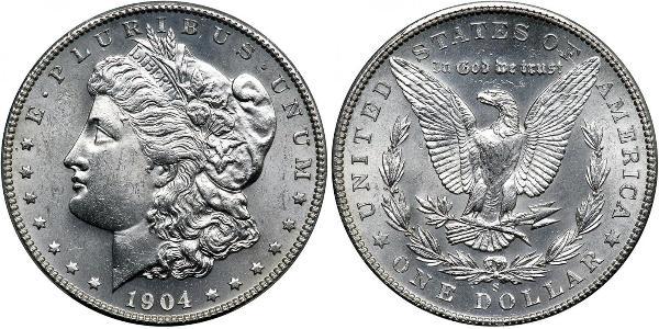 1 Долар США (1776 - ) Срібло 
