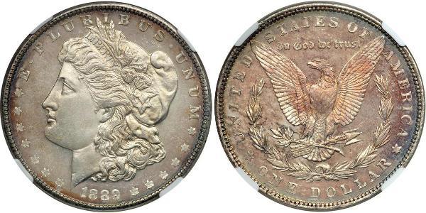 1 Долар США (1776 - ) Срібло 