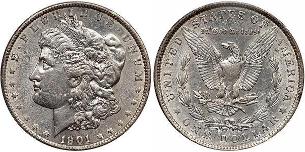 1 Долар США (1776 - ) Срібло 
