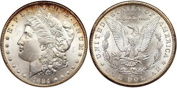 1 Долар США (1776 - ) Срібло 