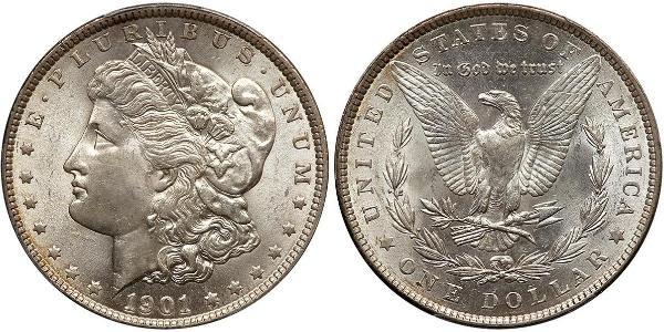 1 Долар США (1776 - ) Срібло 