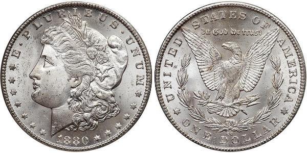 1 Долар США (1776 - ) Срібло 