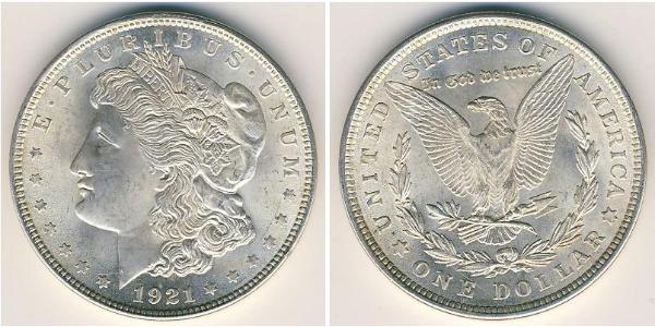 1 Долар США (1776 - ) Срібло 