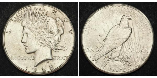 1 Долар США (1776 - ) Срібло 