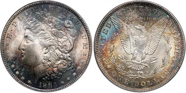 1 Долар США (1776 - ) Срібло 