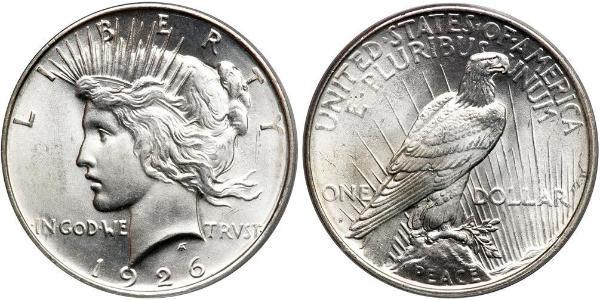 1 Долар США (1776 - ) Срібло 