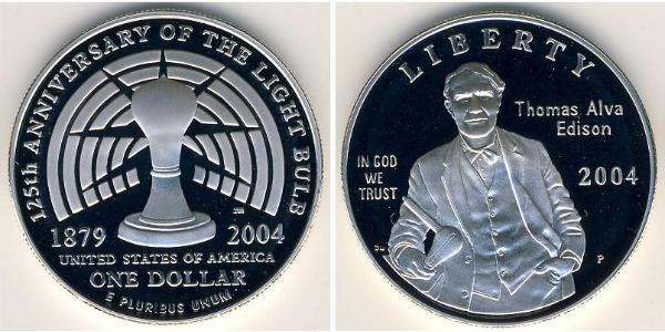 1 Долар США (1776 - ) Срібло 