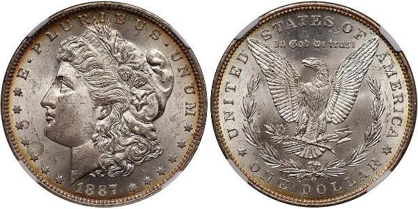 1 Долар США (1776 - ) Срібло 
