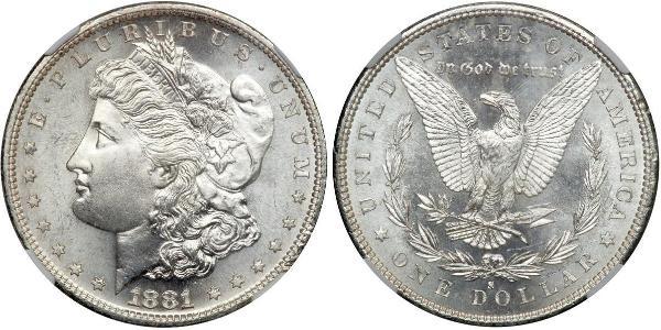1 Долар США (1776 - ) Срібло 