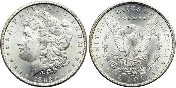 1 Долар США (1776 - ) Срібло 