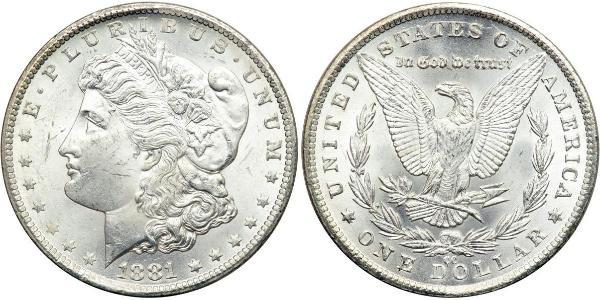 1 Долар США (1776 - ) Срібло 
