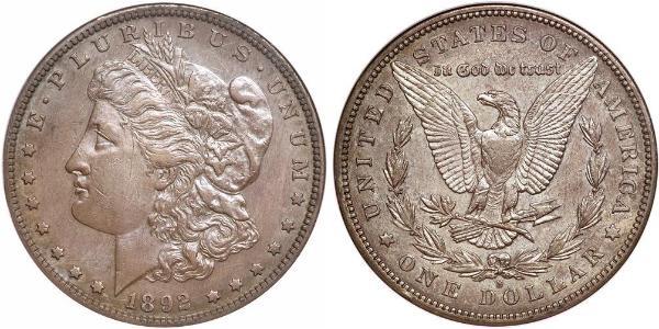 1 Долар США (1776 - ) Срібло 