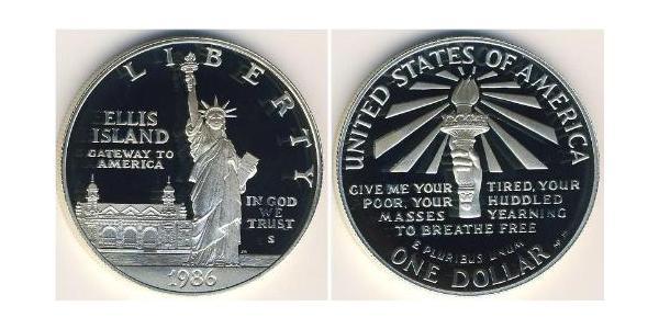 1 Долар США (1776 - ) Срібло 