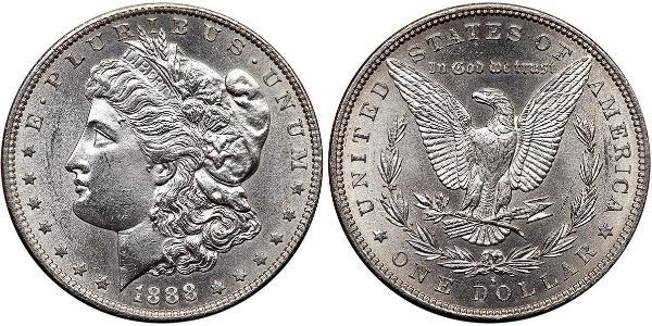 1 Долар США (1776 - ) Срібло 